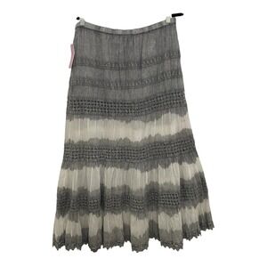 Maxi Tie Dye Peasant Skirt Size XL Gauzy Cotton Fairy Grunge Boho NWT
